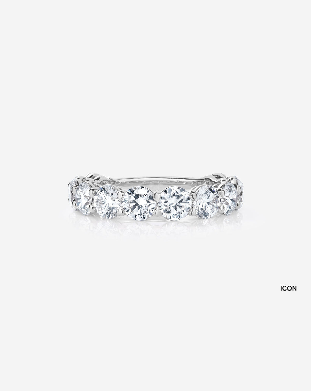 Round 3/4 Diamond Band