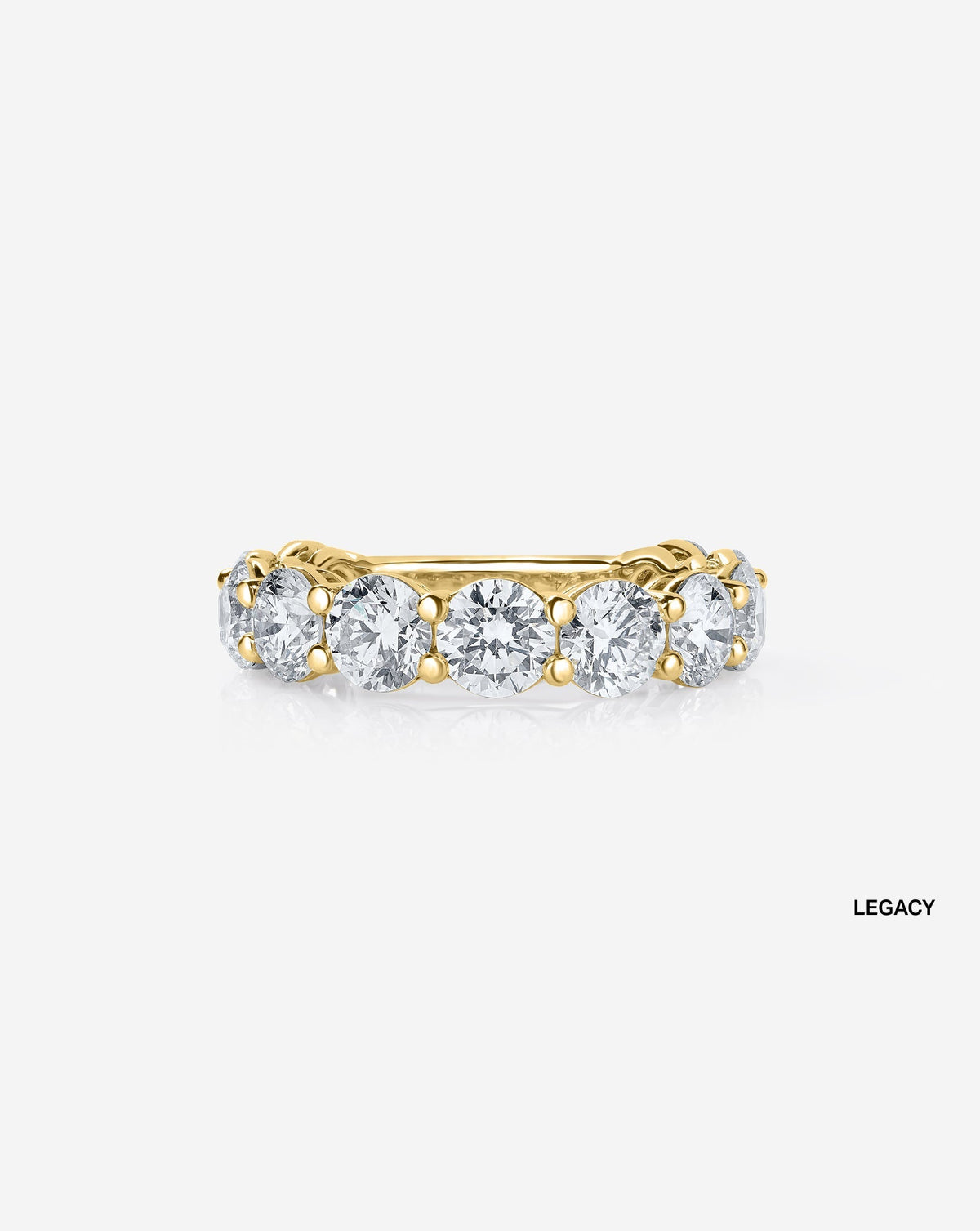 Round 3/4 Diamond Band
