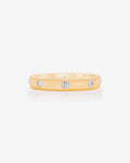 Round Luxe Inlay Eternity Band