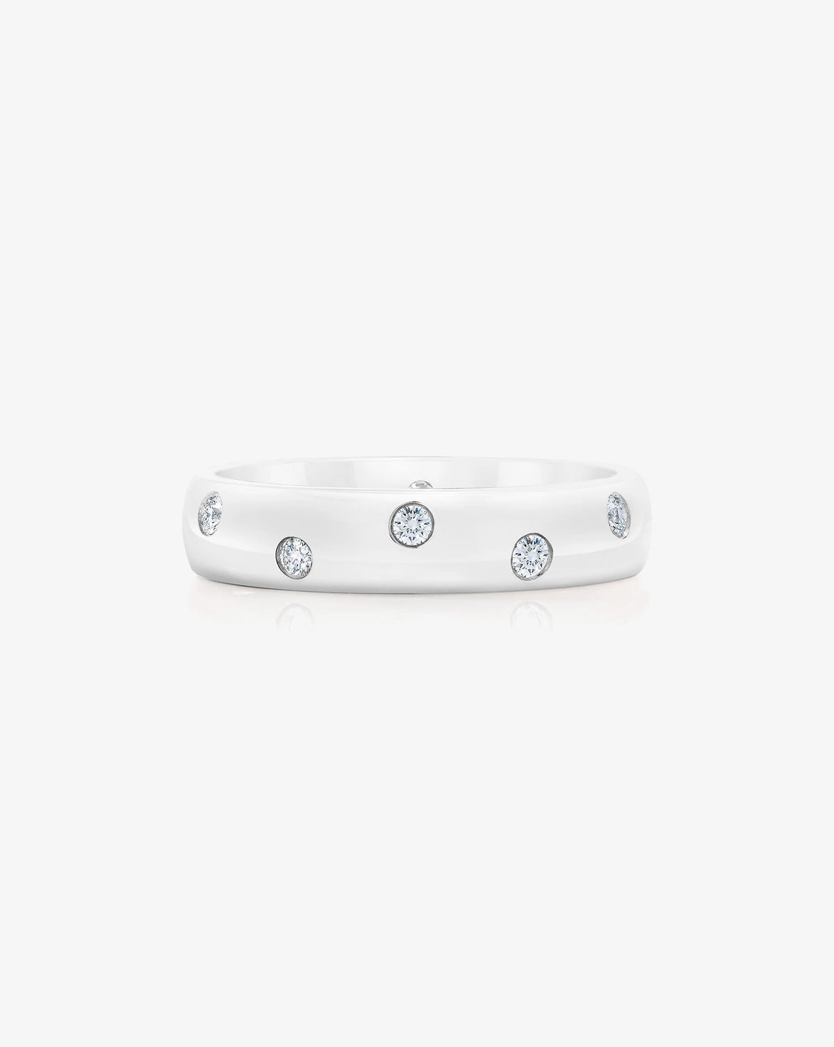 Scattered Luxe Inlay Eternity Band