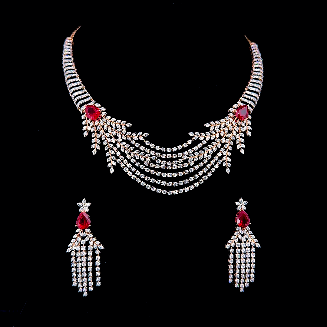 Gracefully Unforgettable Lab Grown Diamond Necklace