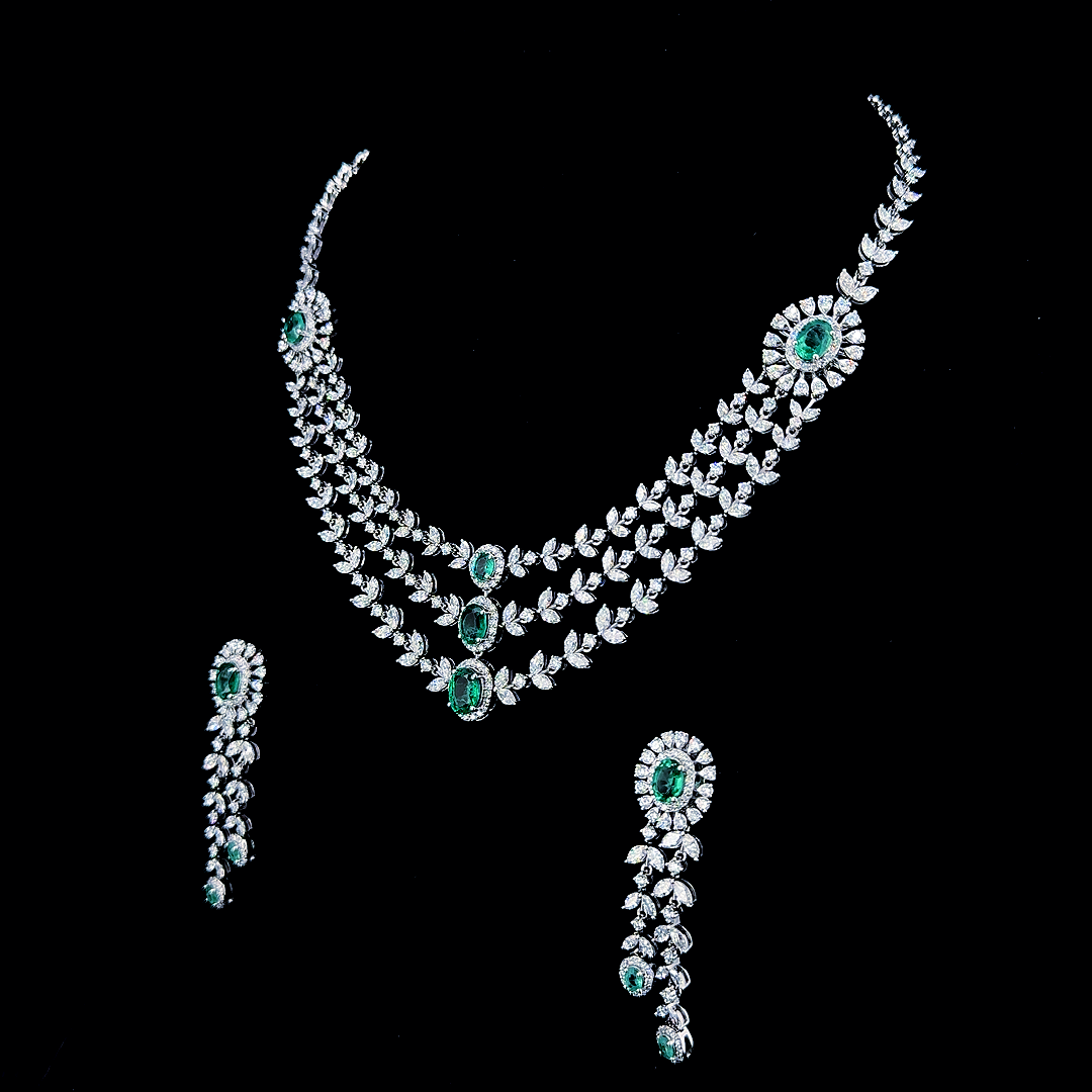 A Statement in Elegance Lab Grown Diamond Necklace