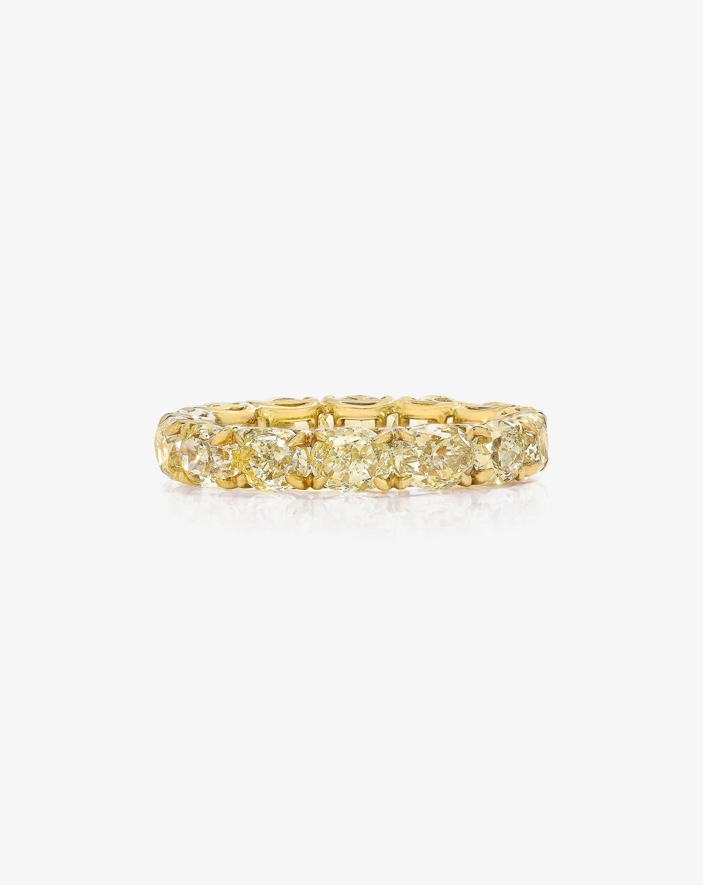 Yellow Diamond Eternity Band
