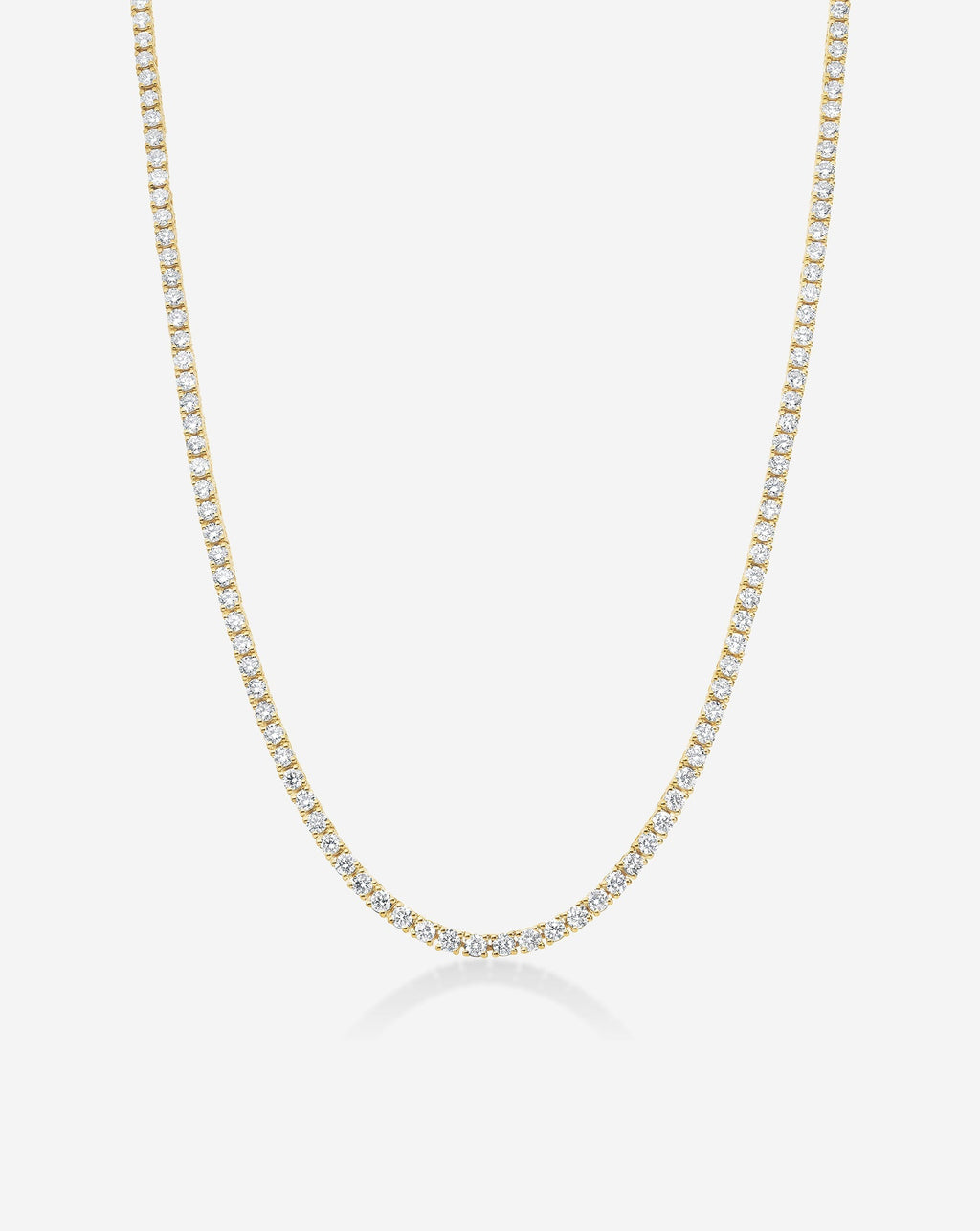 Classic Diamond Tennis Necklace