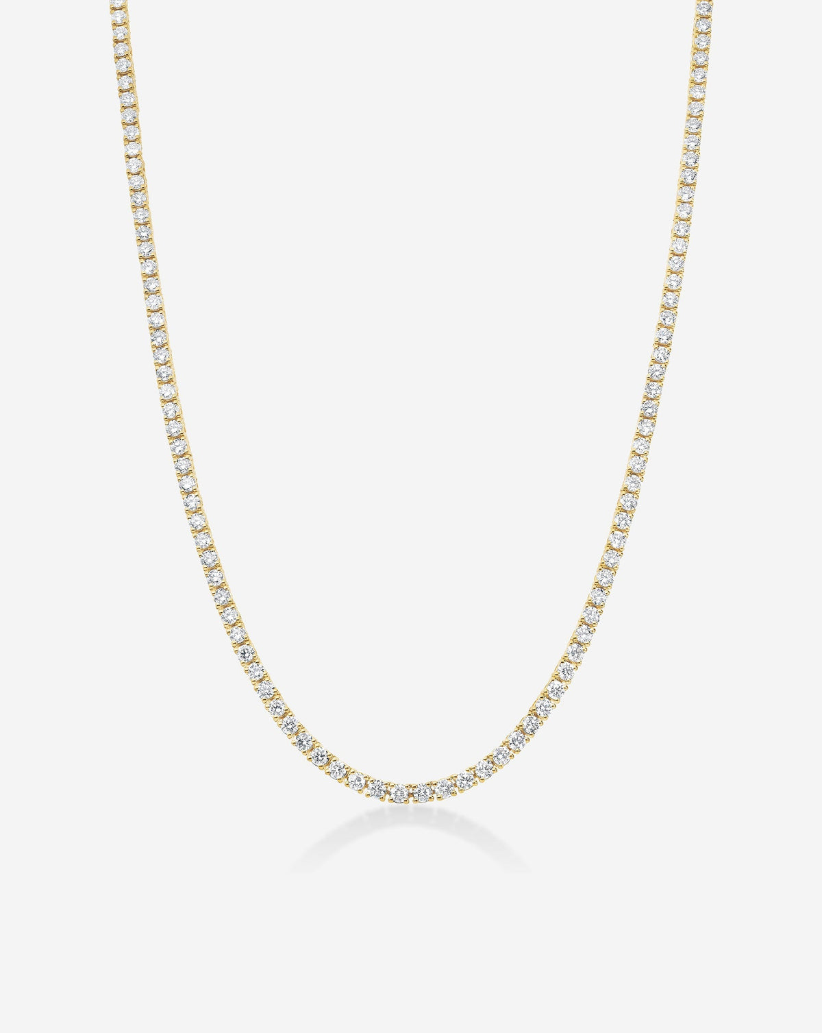 Classic Diamond Tennis Necklace