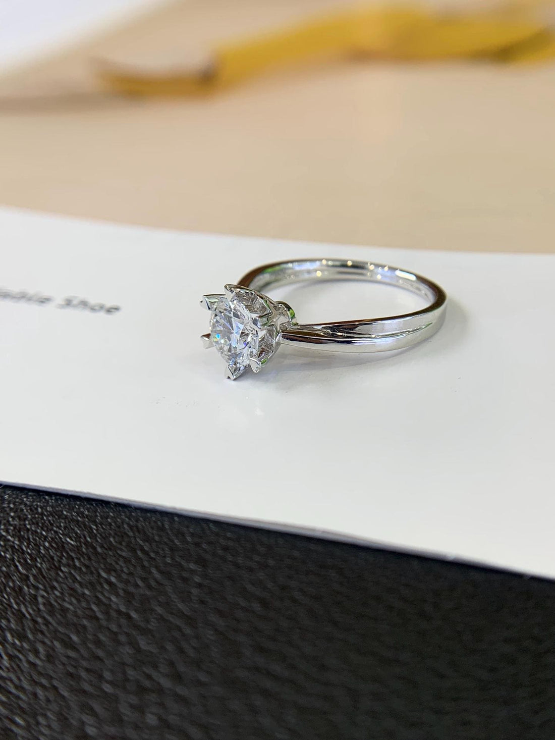 Forever in Focus Diamond Solitaire