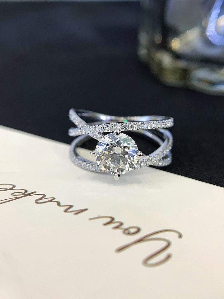 Forever Starts Here Round CVD Diamond Ring