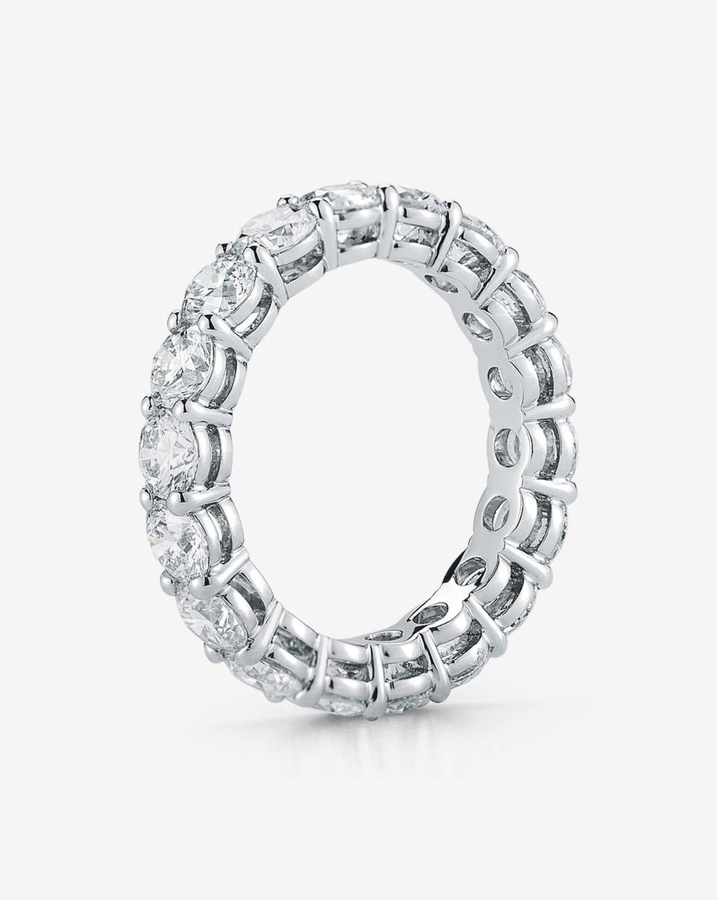 Round Diamond Eternity Band