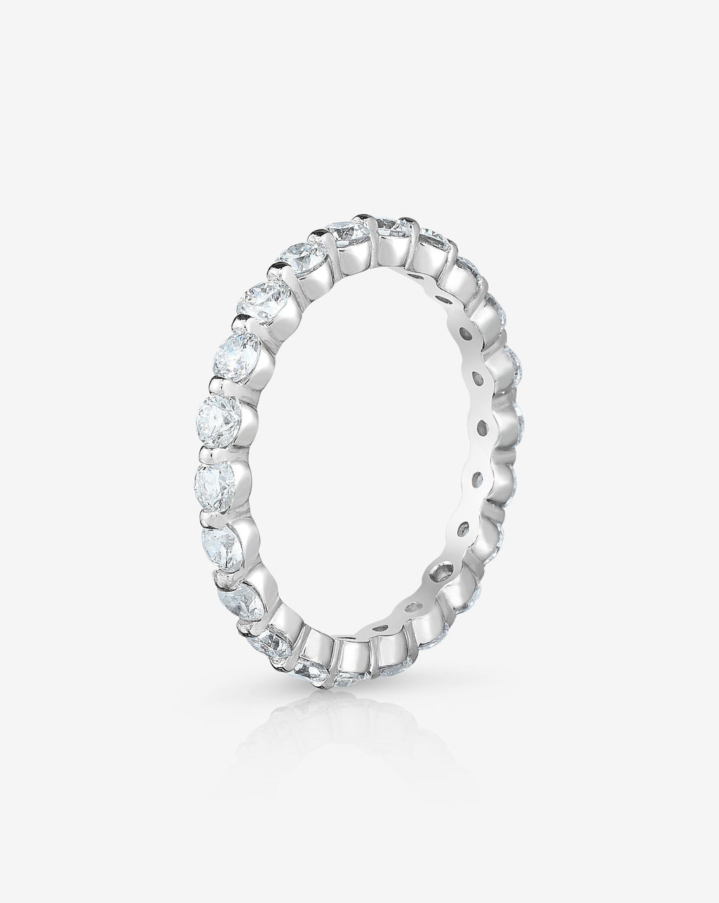 Single Prong Lab Diamond Band
