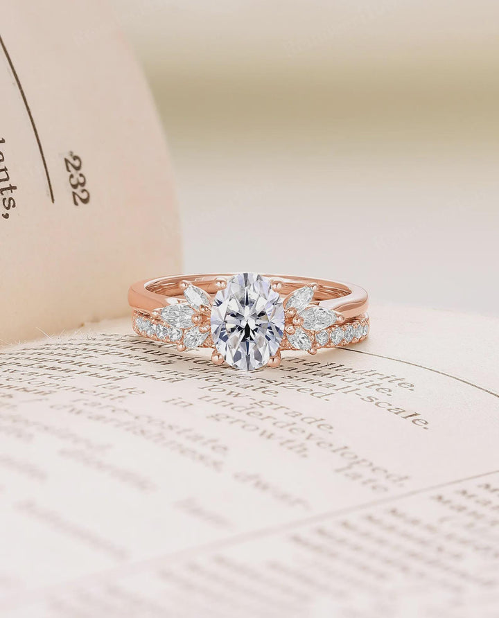 Pure Brilliance Round Diamond Floral Ring
