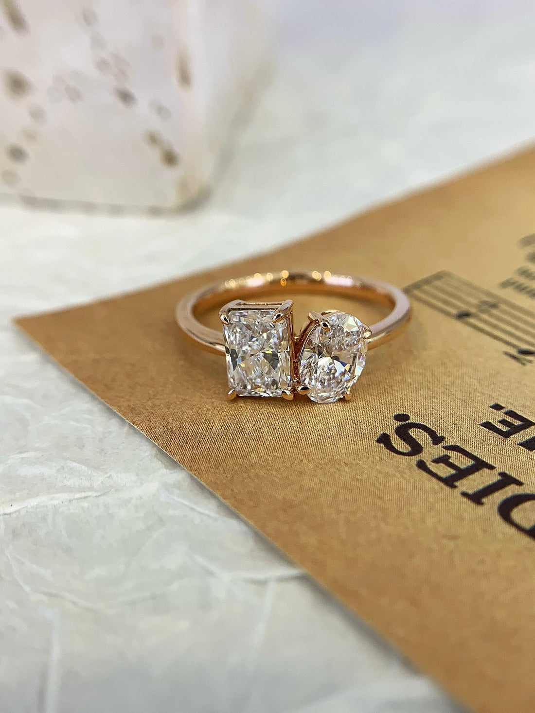 Love at First Light Oval Solitaire