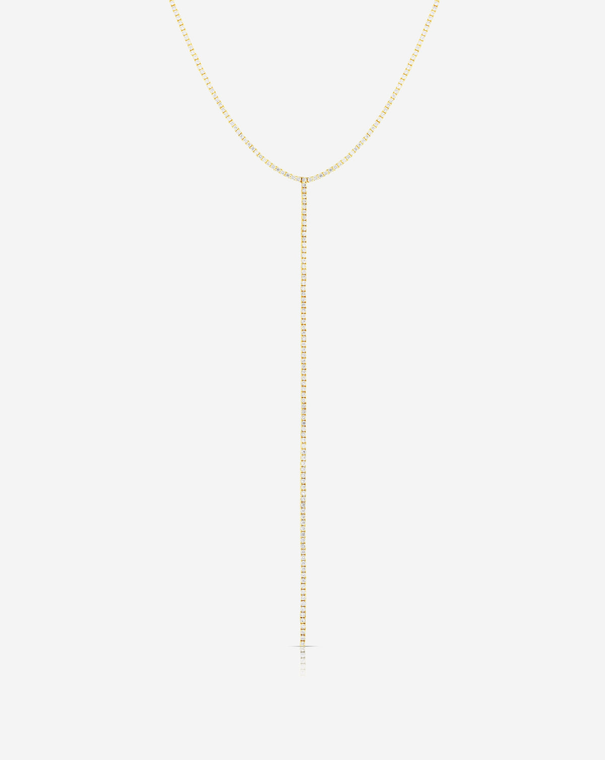 Diamond Lariat Necklace