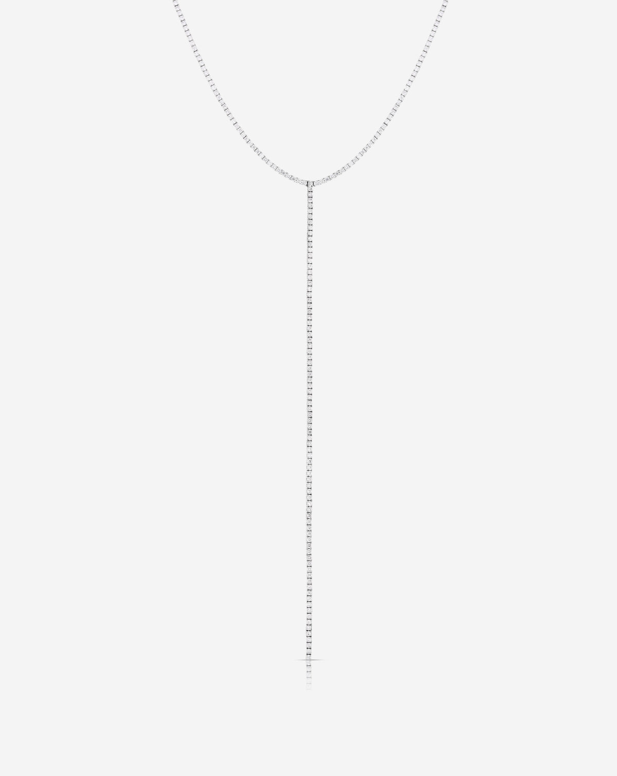 Diamond Lariat Necklace